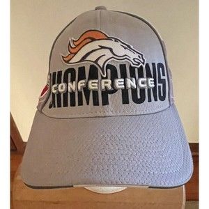Denver Broncos Conference Champions NFL Super Bowl XLVlll Hat New Era